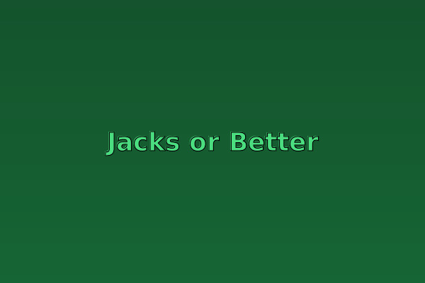 Jacks or Better