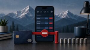 Редакционная иллюстрация запрета кредитных карт и лимита шести депозитов для ставок в Колорадо