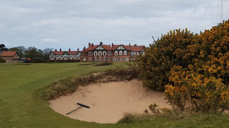 18-я лунка Royal Lytham & St Annes, где решился плей-офф AIG Women's Open 2026